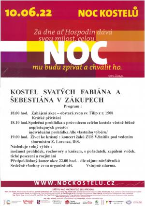 Noc kostelů v Zákupech