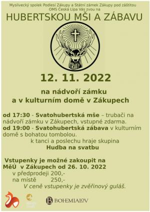 Hubertská mše a zábava 1