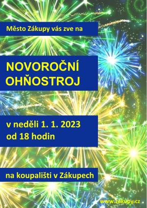 Novoroční ohňostroj 1