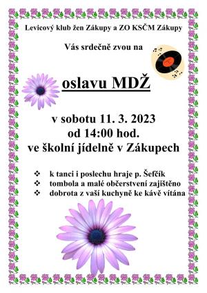 OSLAVA MDŽ 1