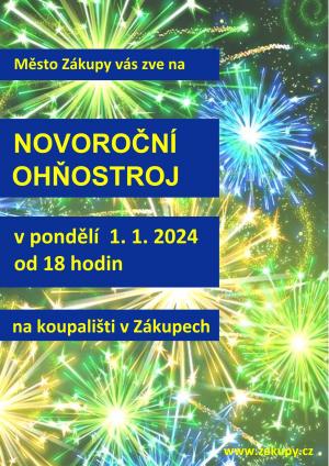 Novoroční ohňostroj 1